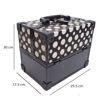 Imagen de Maletin con Reparticiones  Negro 25.5x17.5x20.5