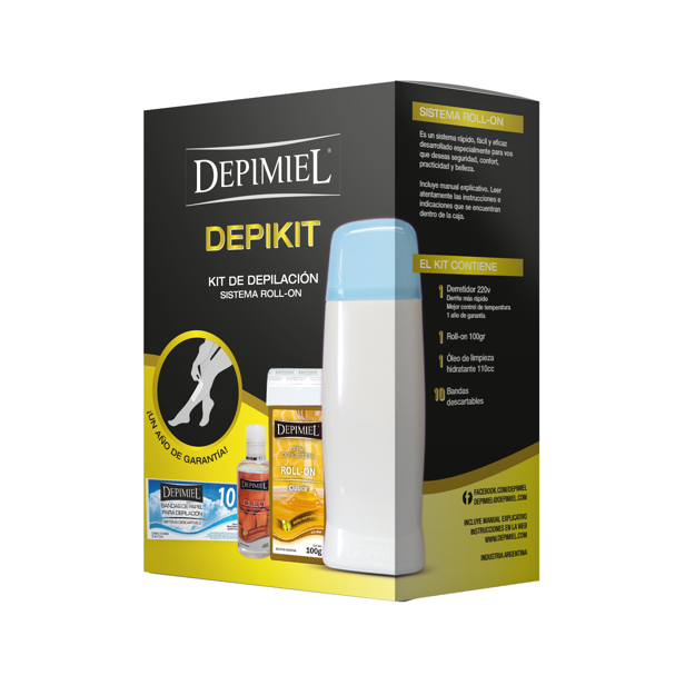 Imagen de Depimiel Kit De Depilacion