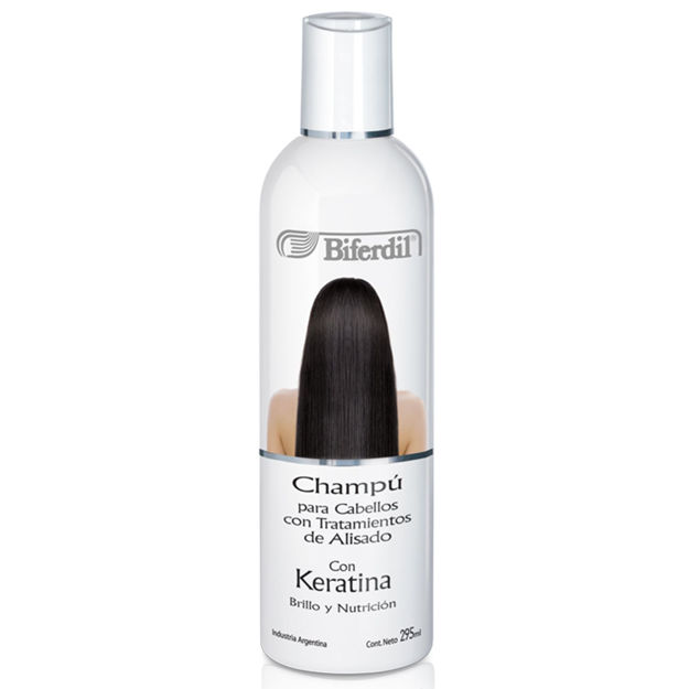 Imagen de Shampoo para Cabellos Alisados 295 ml Biferdil