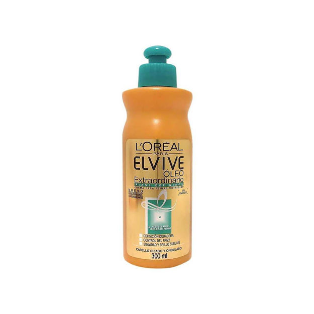 Imagen de Crema de Peinar Elvive Oleo Extraordinario Rizos 300 ml