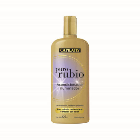 Imagen de Acondicionador Iluminador Puro Rubio Capilatis 420 ml