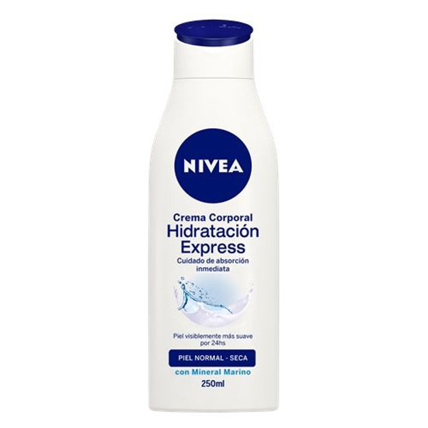 Imagen de Crema Corporal Hidratación Express Nivea 250 ml