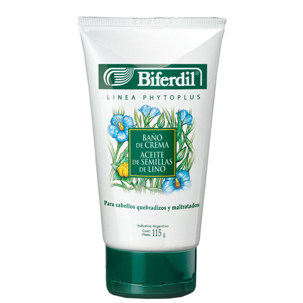Imagen de Baño de Crema Biferdil Aceite de Semillas de Lino 115 ml