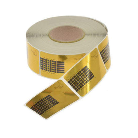 Imagen de Rollo de Molde de Uñas x500 Dorado Beauty Style