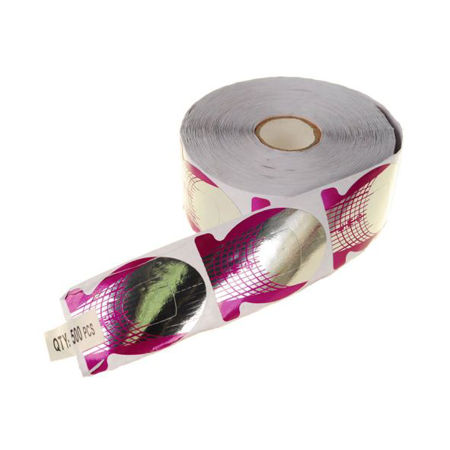Imagen de Rollo de Molde de Uñas x500 u Fucsia Beauty Style