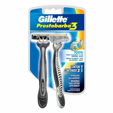 Imagen de Afeitadora Gillette Prestobarba 3 x 2 unidades Descartables