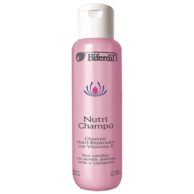 Imagen de Shampoo Biferdil Nutri-Reparador 400 ml