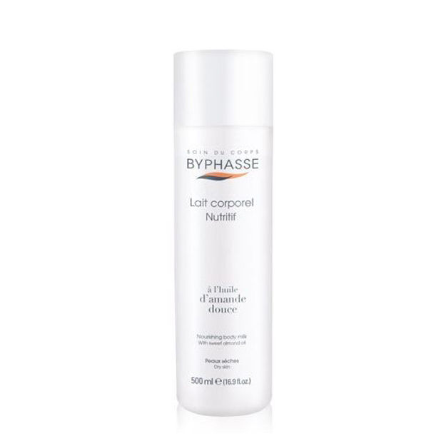 Imagen de Locion Corporal Byphasse Almond Piel Secal 500 ml.