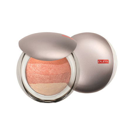Imagen de Iluminador Pupa Luminys Baked All Over N°05 Golden Stripes