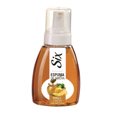 Imagen de Espuma de Ducha Miel Y Limon 270 ML Six