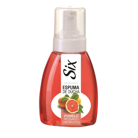 Imagen de Espuma de Ducha Pomelo Rosado 270 ML Six