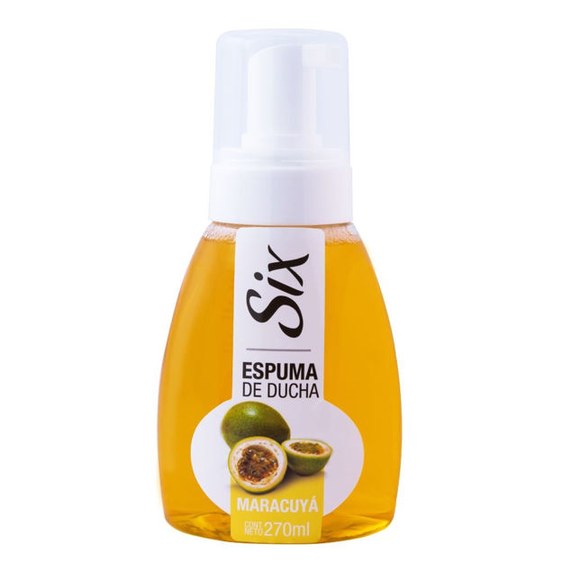 Imagen de Espuma de Ducha Maracuya 270 ML Six