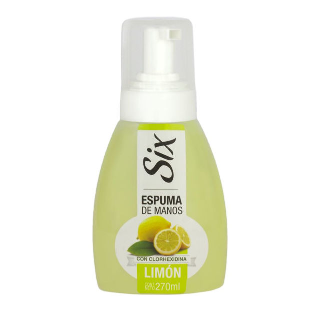 Imagen de Espuma de Manos Six Limón 270 ml