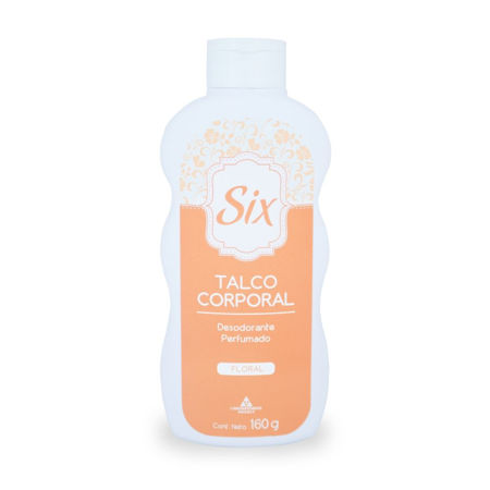 Imagen de Talco Corporal Six 160 g. Floral