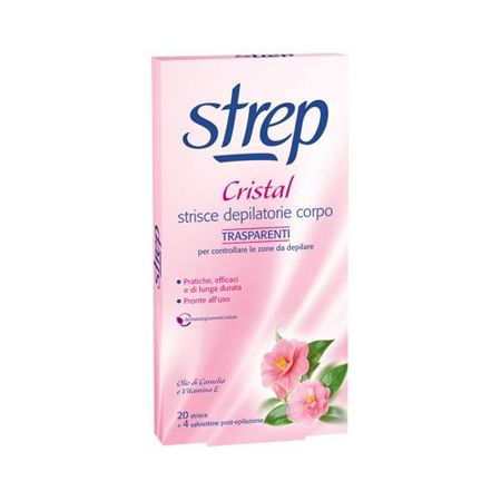 Imagen de Bandas Depilatorias Corporal Crystal Strep
