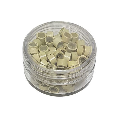 Imagen de Microring con Silicona Beige 100 unidades