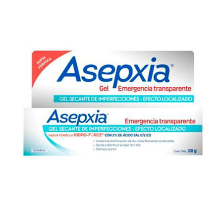 Imagen de Gel Emergencia Asepxia 28 ml Transparente