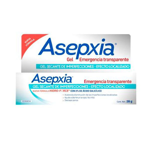 Imagen de Gel Emergencia Asepxia 28 ml Transparente