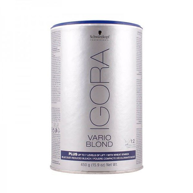 Imagen de Polvo Decolorante Igora Vario Blond Plus Azul 450 gr