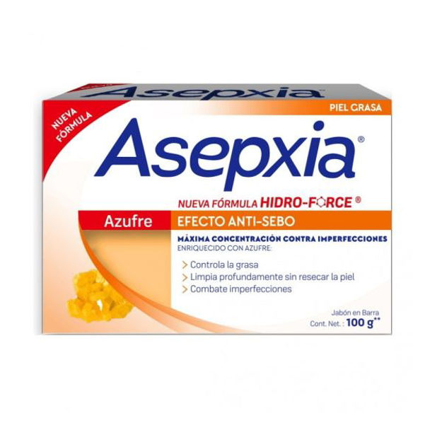 Imagen de Jabon Asepxia 100 gr Azufre