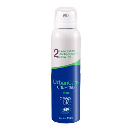Imagen de Desodorante Urban Care Unlimited Deep Blue 158 ml