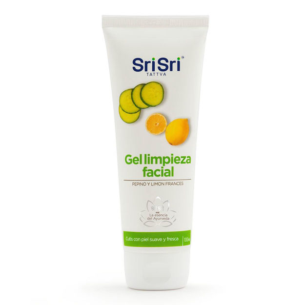 Imagen de Gel de Limpieza Facial Sri Sri 100 ml Pepino y Limon