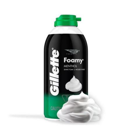 Imagen de Espuma de Afeitar Gillete Foamy 175 gr Mentol