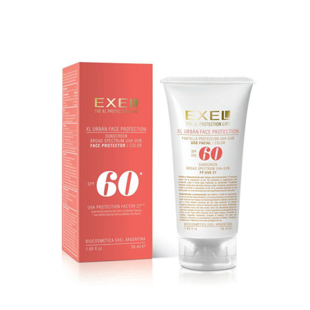 Imagen de Protector Solar Exel XL Urban Face Prot. Color FPS 60 50 ml