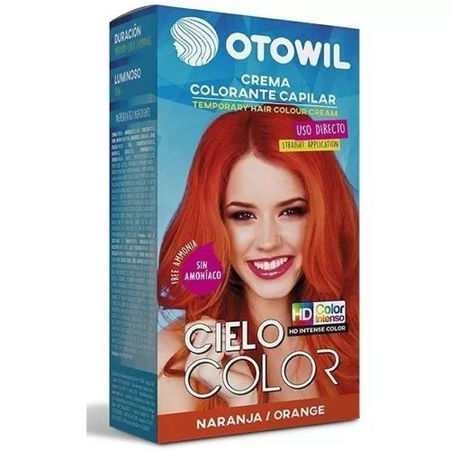 Imagen de Tinta Fantasia Otowil Cielo Color 47 gr Naranja