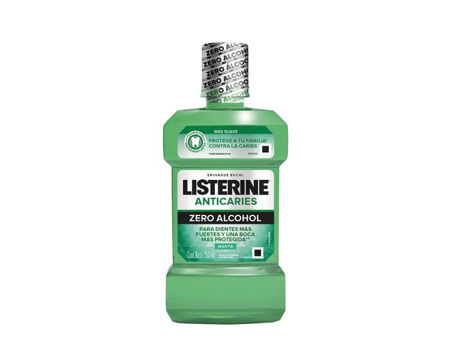 Imagen de Enjuague Bucal Listerine Anticaries Zero Alcohol 250 ml