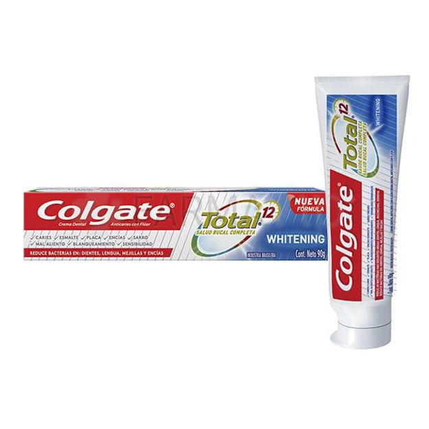 Imagen de Crema Dental Colgate Total 12 Whitening 90 ml