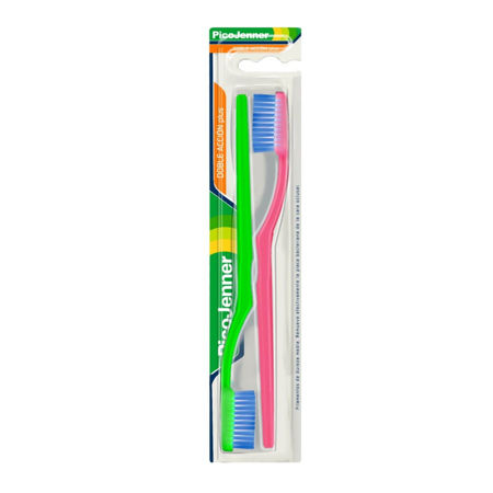 Imagen de Cepillo Dental Pico Jenner Doble Accion Plus x2