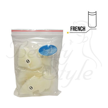 Imagen de Uñas Beauty Style Sonrisa French Natural 50 Unidades N°8
