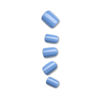 Imagen de Uñas Autoadhesivas Kiss Impress Color Baby Why So Blue