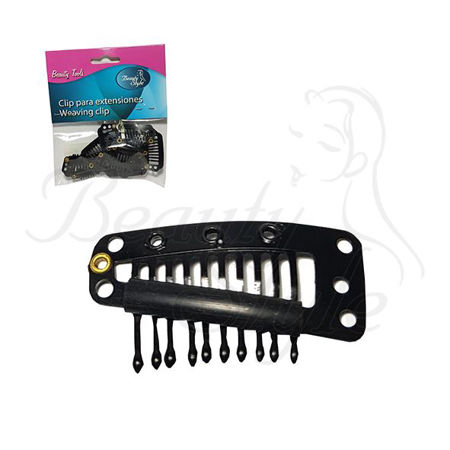 Imagen de Micropeinetas para Extensiones Beauty Style Negra B