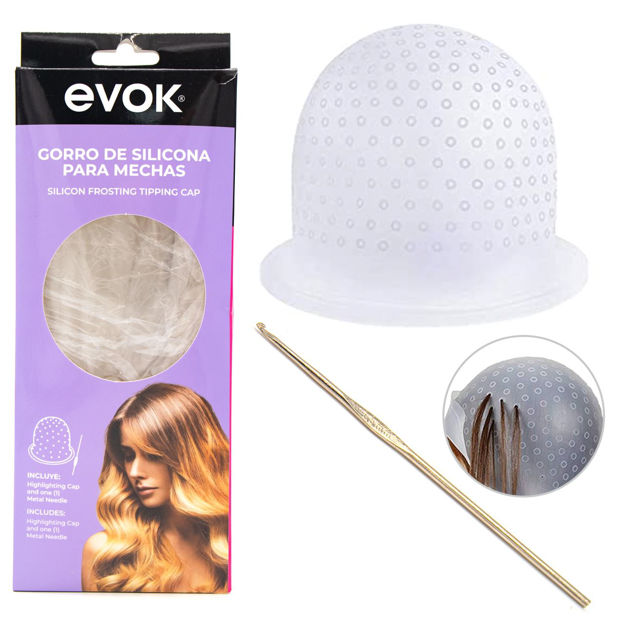 Imagen de Gorra de Mechas de Silicona Evok Profesional