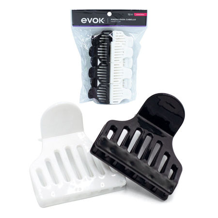 Imagen de Separa Mechas Blanco/Negro Evok 12 u