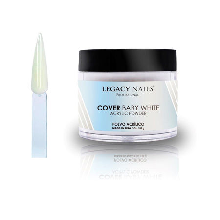 Imagen de Polvo Acrilico Legacy Nails Cover Baby White 56 gr