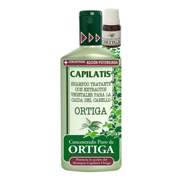 Imagen de Shampoo Capilatis Ortiga Tratante 410 ml + Concentrado 10 ml