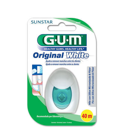 Imagen de Hilo Dental Gum Original White 2040