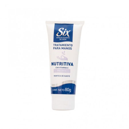 Imagen de Crema para Manos Six Nutritiva Efecto Guantes de Seda 80 g