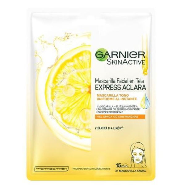 Imagen de Mascarilla Facial Garnier Skinactive Express Aclara