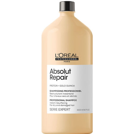 Imagen de Shampoo Reparador Absolut Repair Gold Loreal Pro 1500 ml