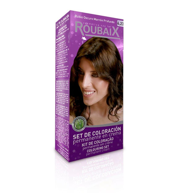 Imagen de Tinta Roubaix Kit N°6.23 Rubio Oscuro Marron Profundo