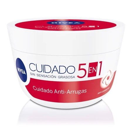 Imagen de Crema Facial Nivea Antiarrugas Vitamina E 5 en 1 100 ml