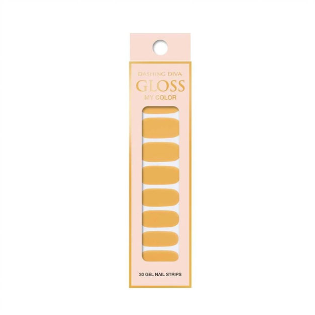 Imagen de Uñas Stickers en Gel Hortensia Dashing Diva Mellow Yellow