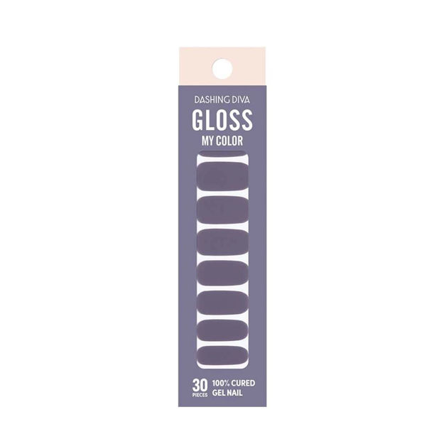 Imagen de Uñas Stickers en Gel Hortensia Dashing Diva Ash Lavender