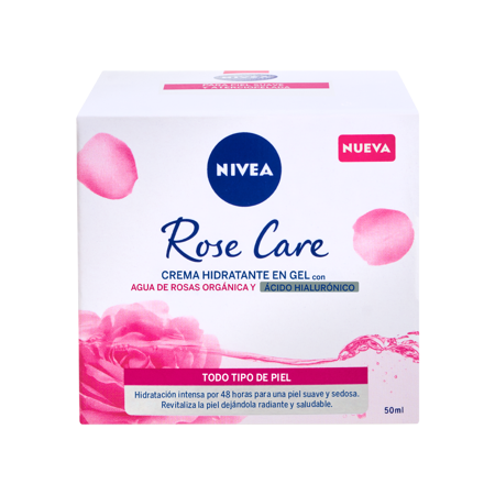 Imagen de Crema Hidratante en Gel Nivea Agua de Rosas 50 ml