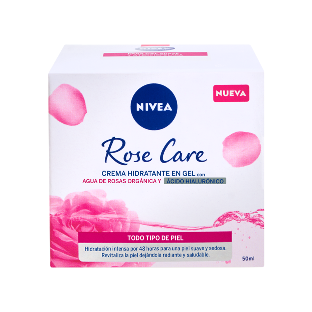 Imagen de Crema Hidratante en Gel Nivea Agua de Rosas 50 ml