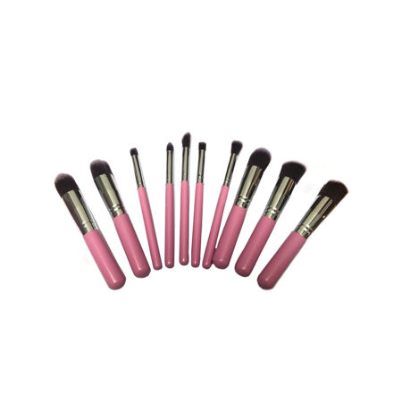Imagen de Set de Brochas de Maquillaje 10 Unidades